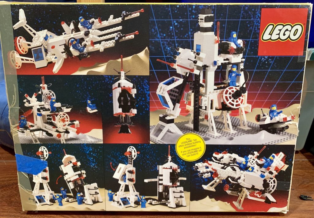 Desperat Catena I tide 6972: Polaris I Space Lab - Back of the Box Builds