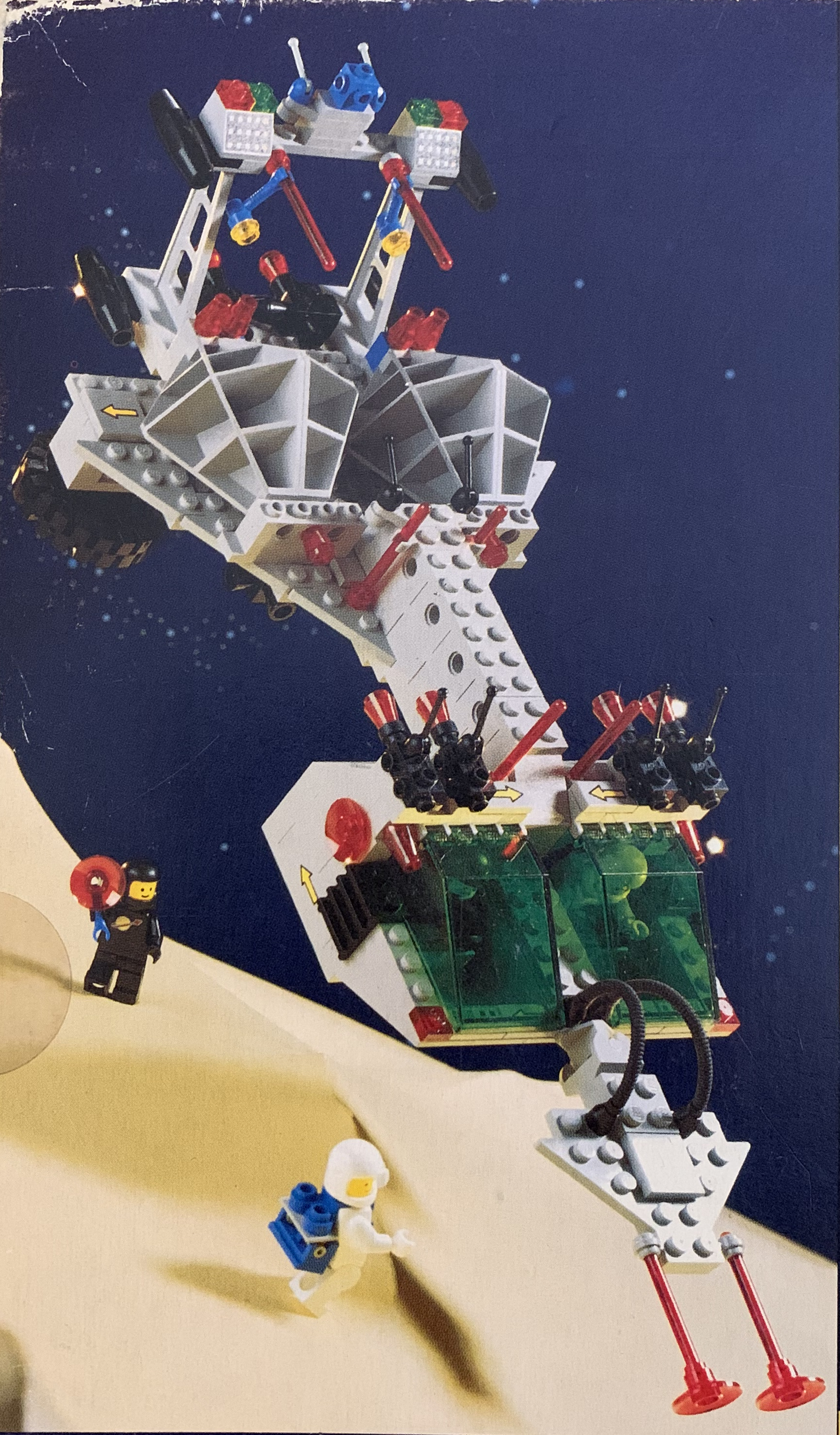 6952: Solar Power Transporter – Back of the Box Builds
