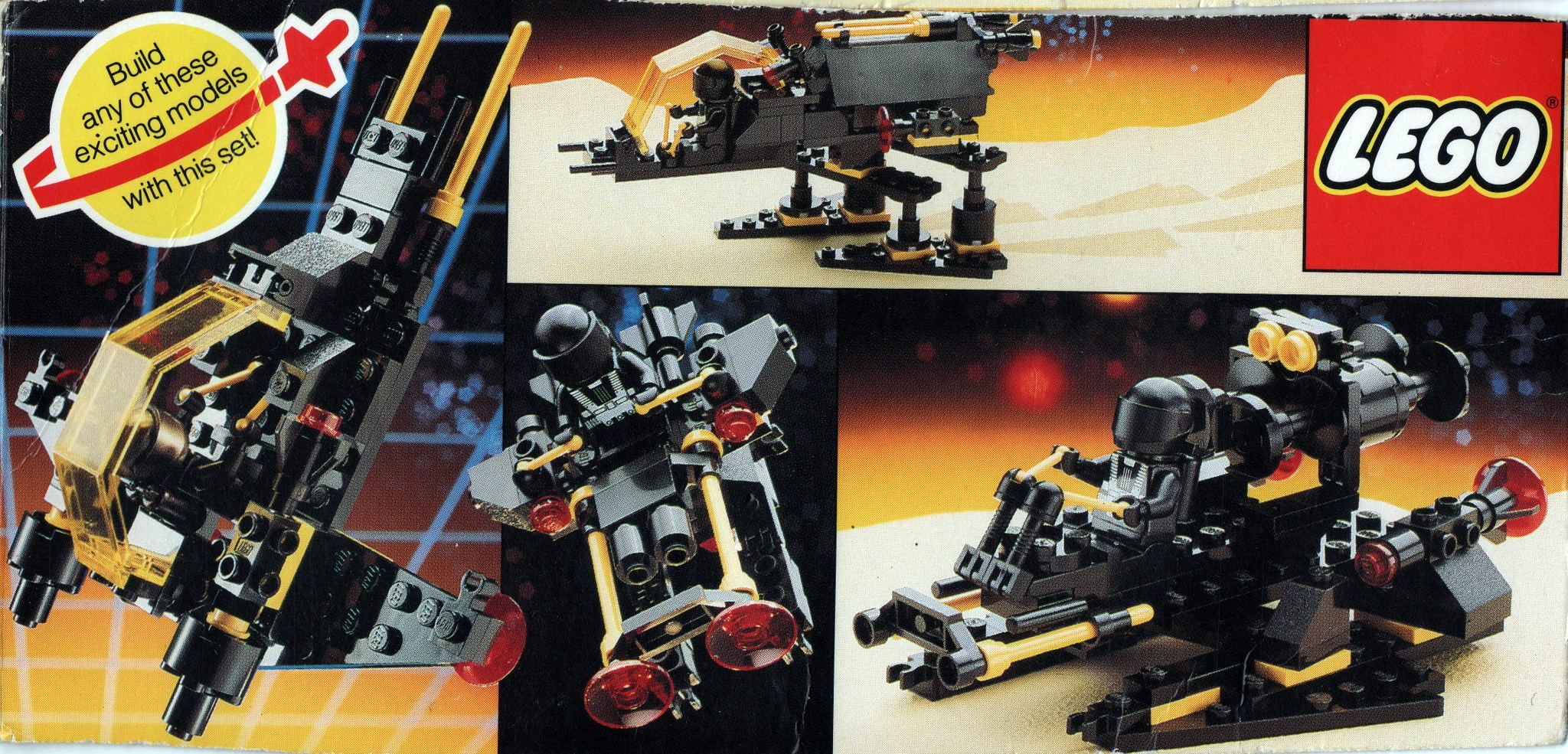 Lego Legoland 6876 Alienator Bauanleitung 