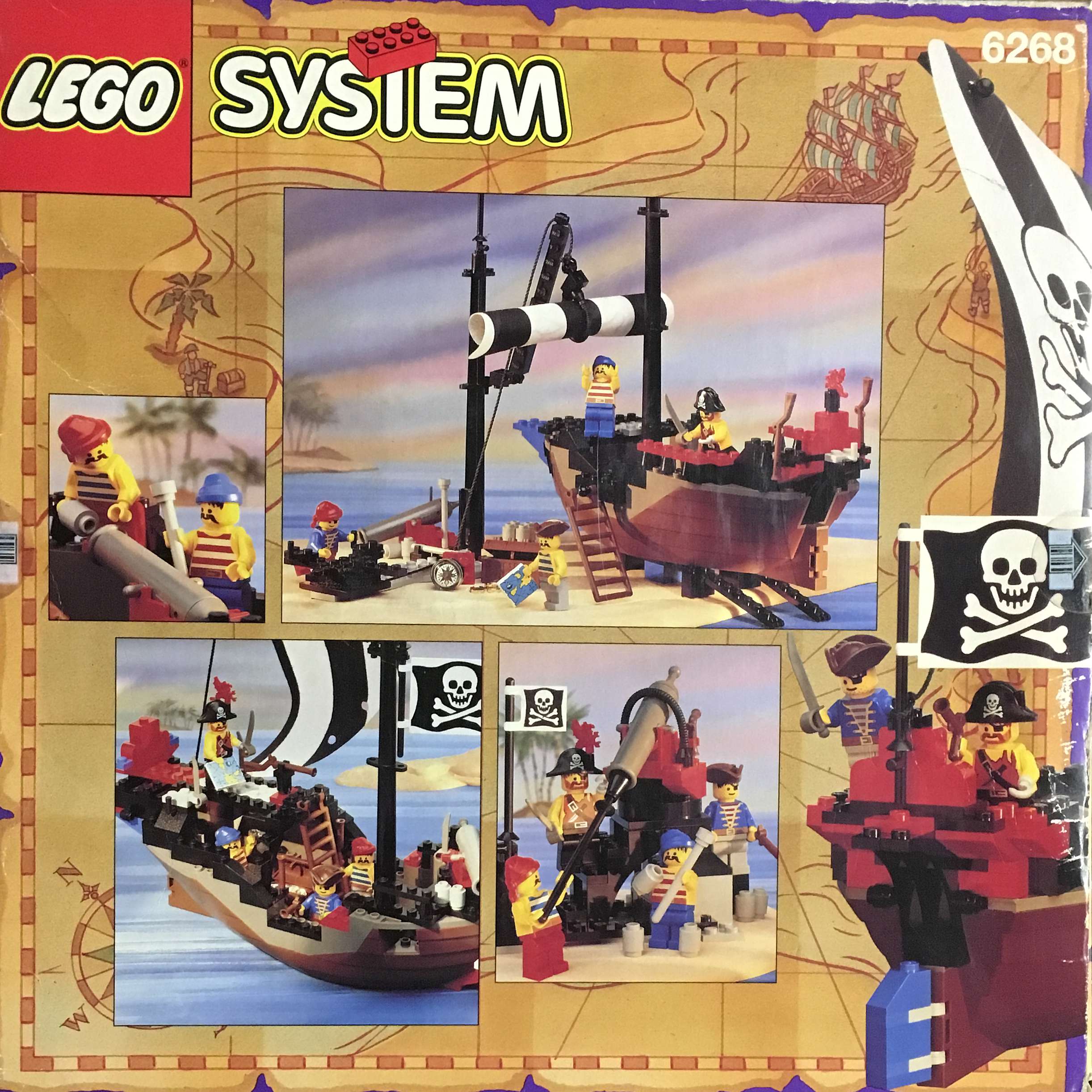 Lego system 6268 - bateau pirate Renegade Runner