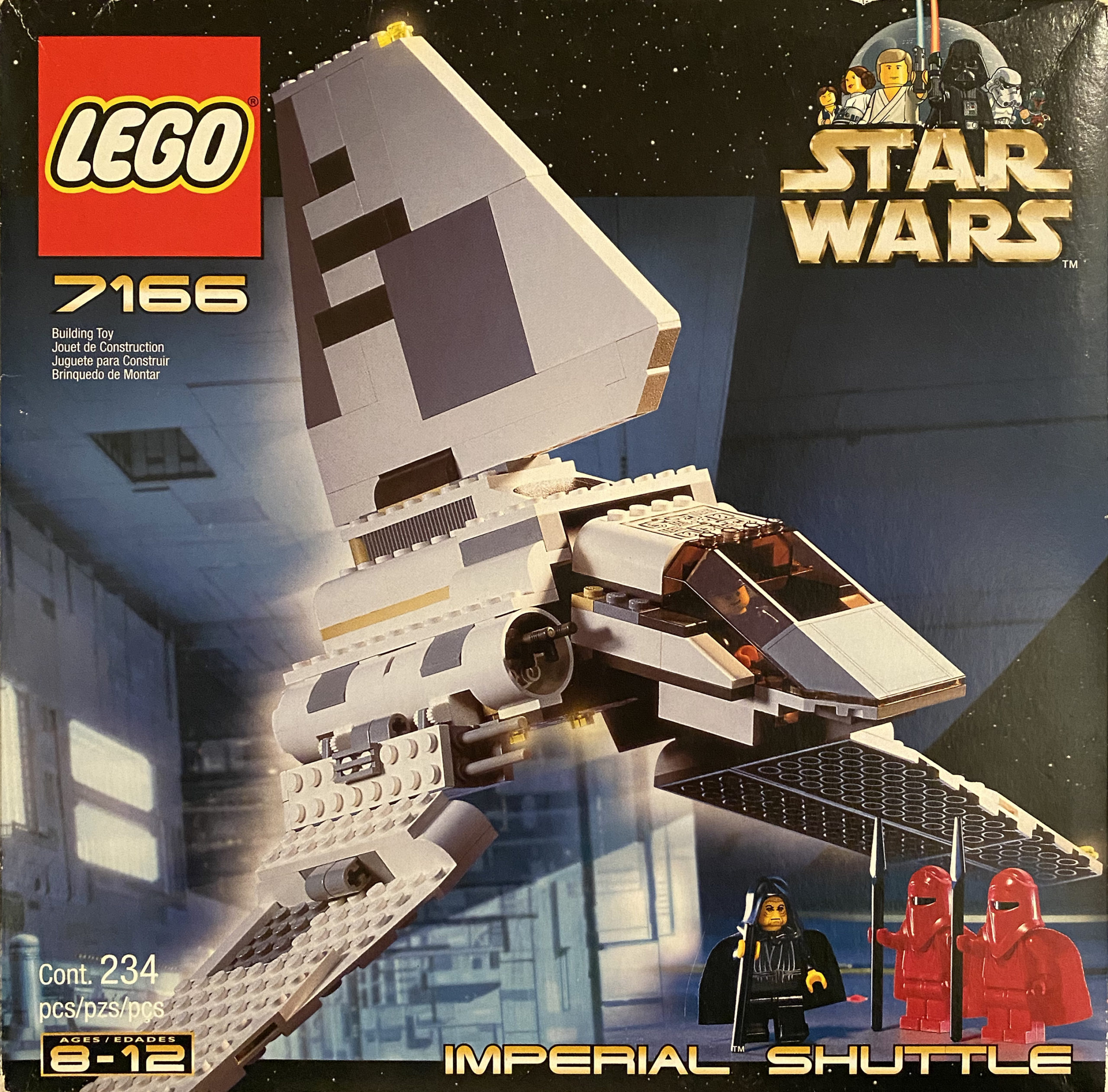 Ord Kompleks Rengør soveværelset 7166: Imperial Shuttle - Back of the Box Builds