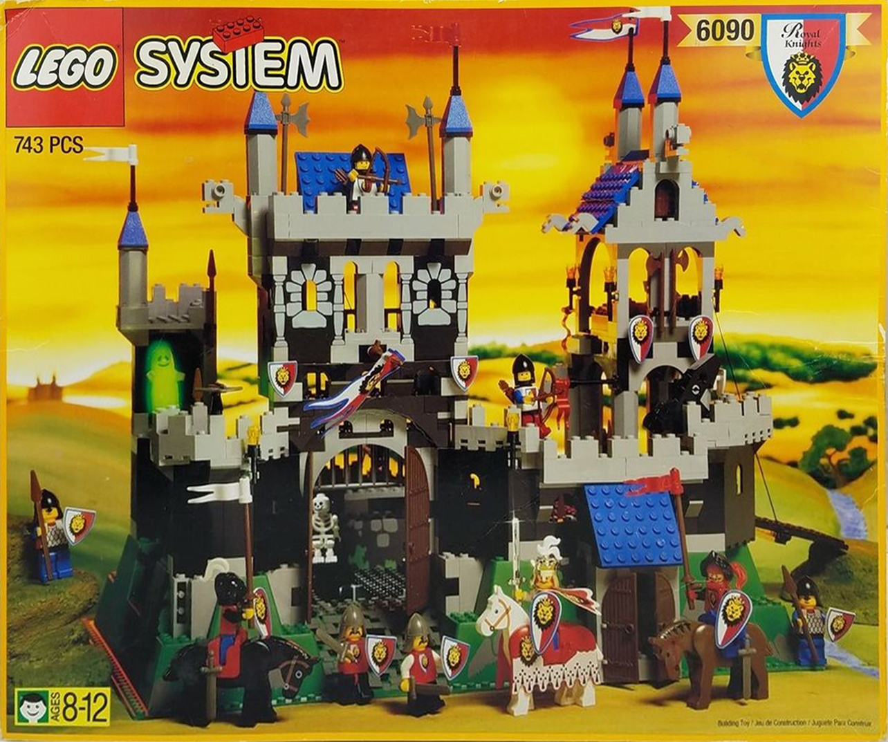 Lego system 6090 Royal Knights Castle