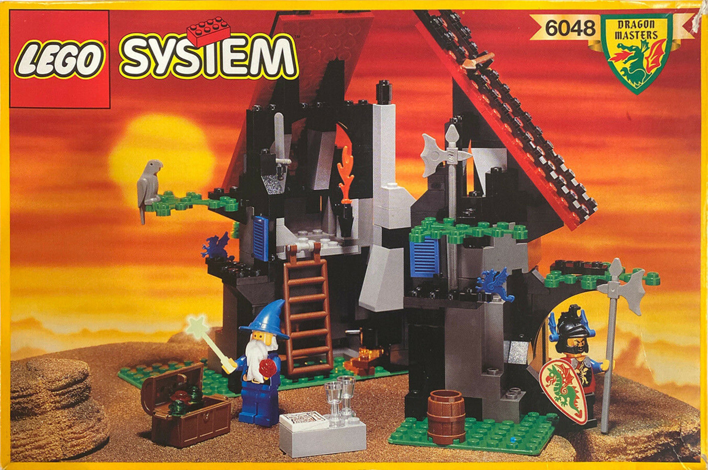 6048 Majisto s Magical Workshop Back Of The Box Builds