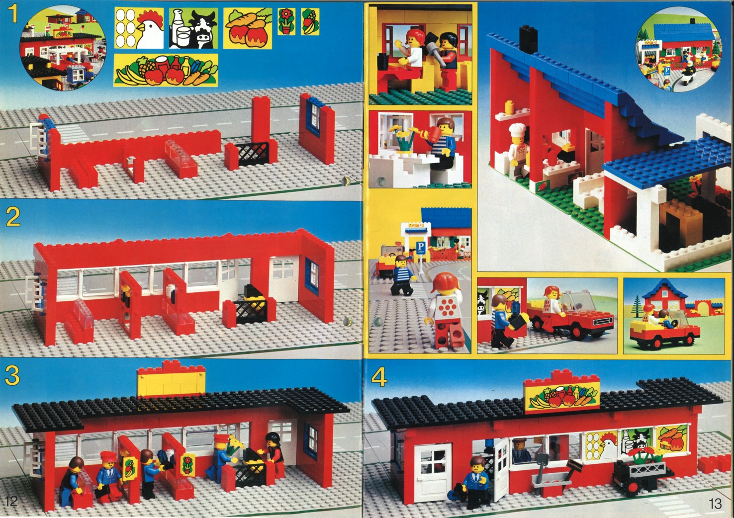 Book 6000 Page 12 13 Back of the Box Builds