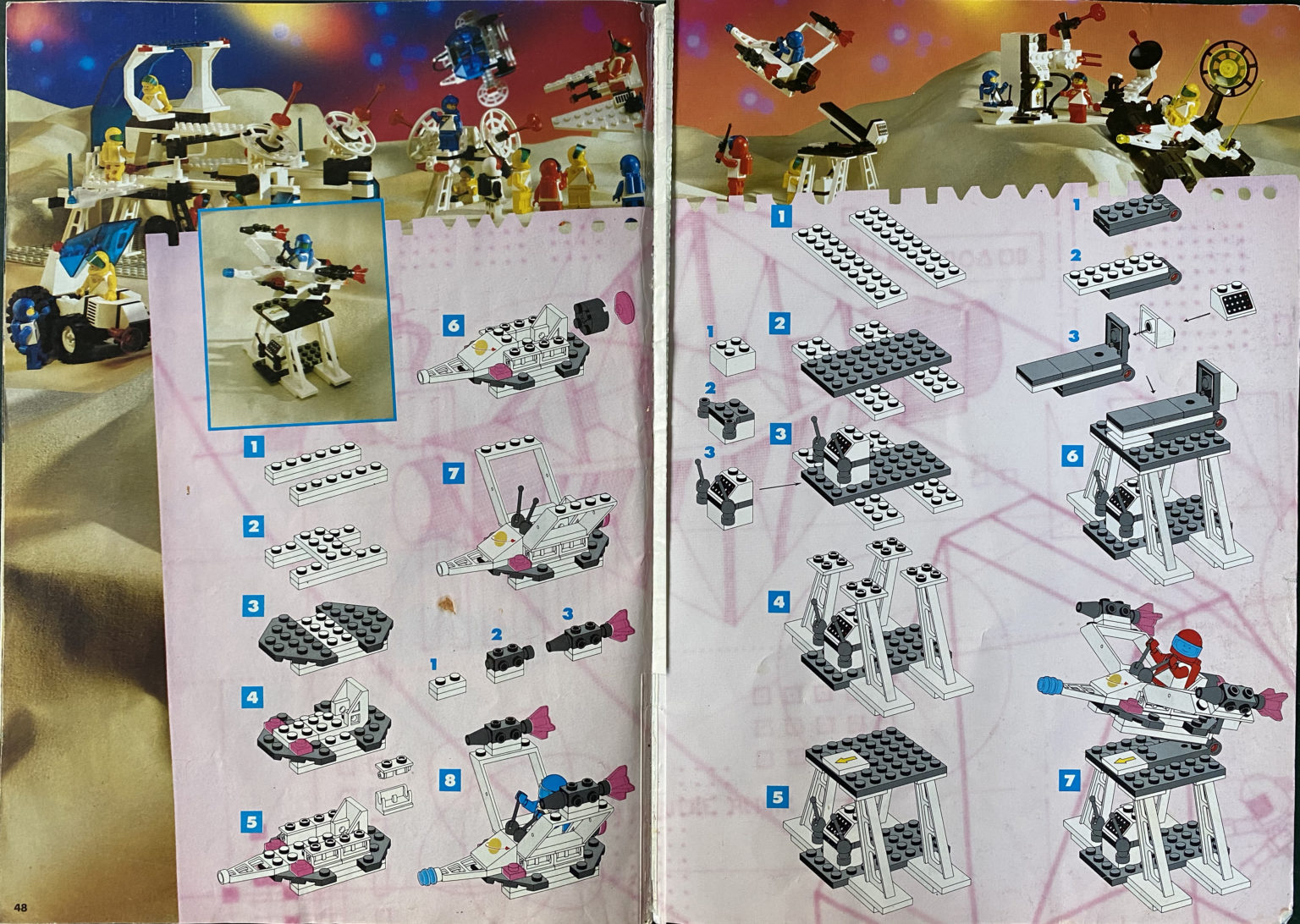 Book 260 - Page 48-49 - Back of the Box Builds