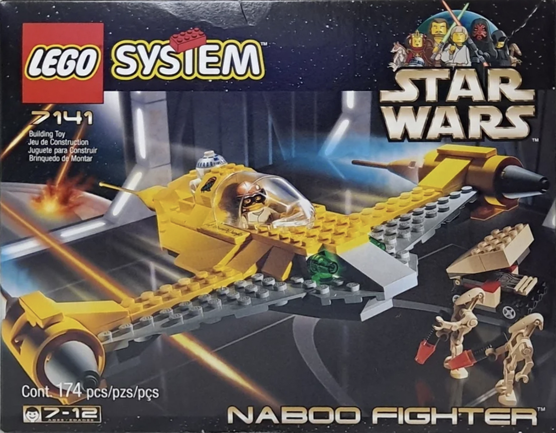 : Naboo Fighter   Back of the Box Builds