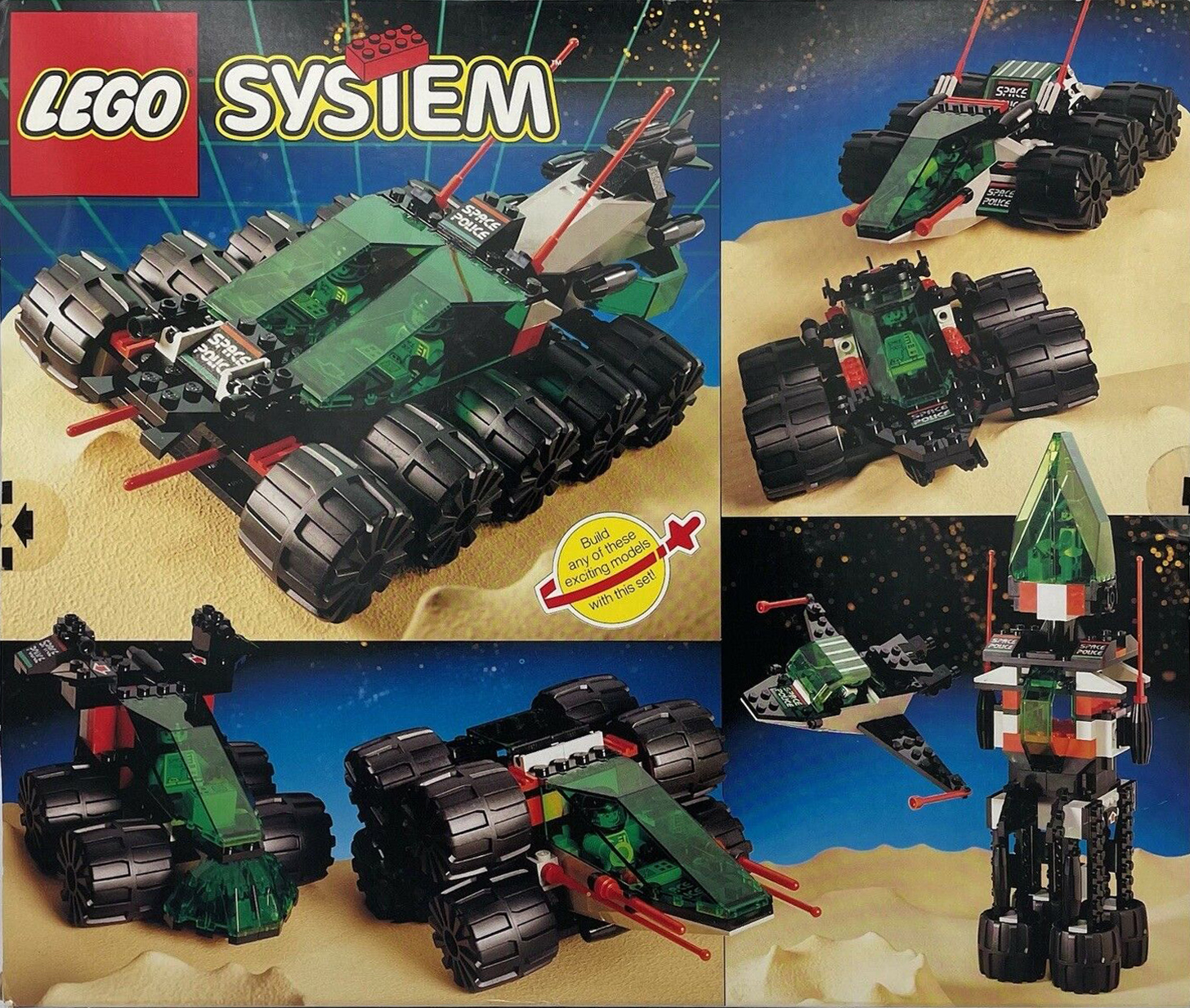 Snooper Lego 6957 Space Police Solar Snooper 1992 