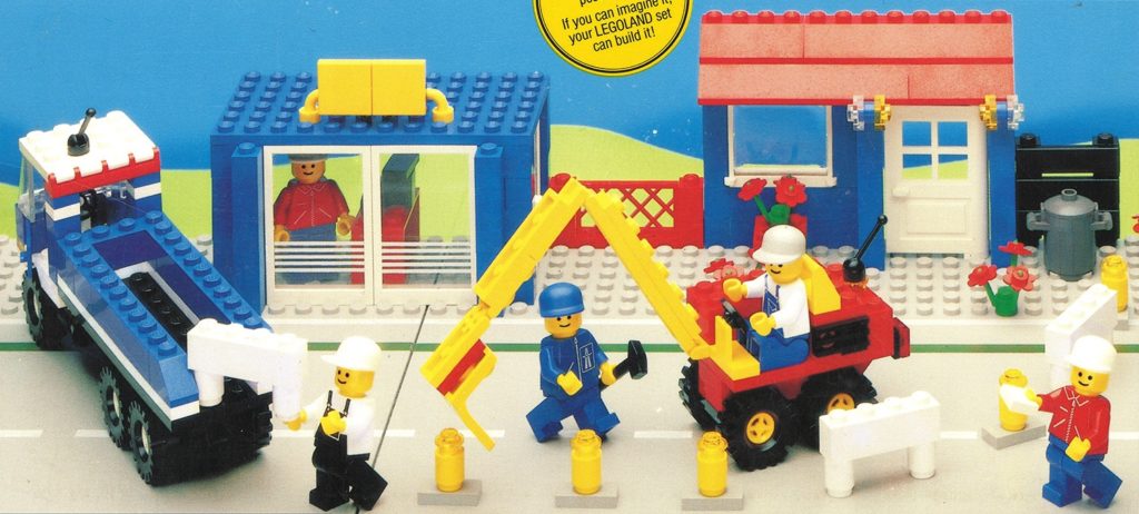 6393: Big-Rig Truck Stop - Back of the Box Builds