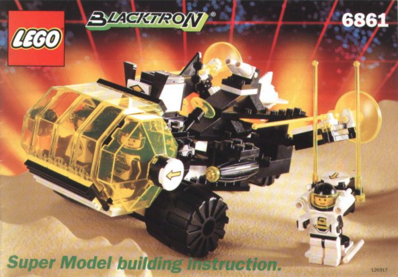 6861: Blacktron Super Model