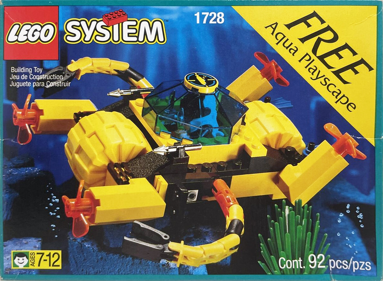 1728 (6145): Crystal Crawler {with Aqua Playscape}