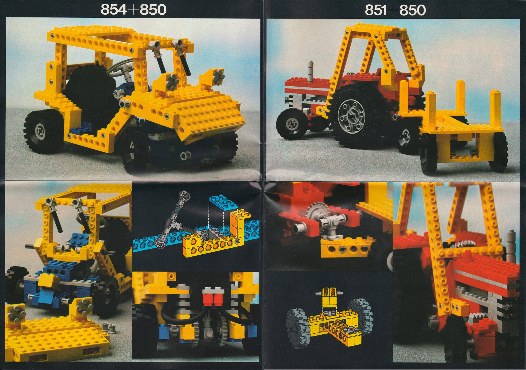 854 Instructions - Page 26-27 - Back of the Box Builds