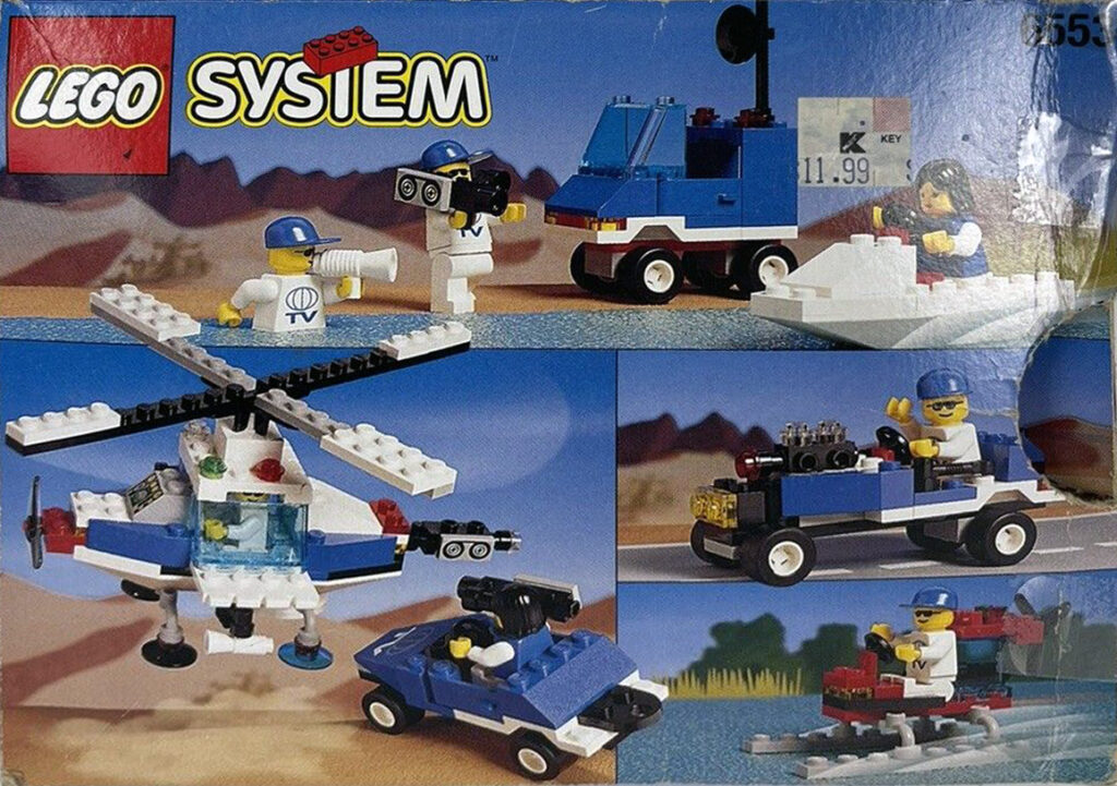 6553: Crisis News Crew - Back of the Box Builds
